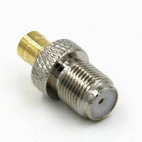 F Female jack to SMB Female jack RF Coaxial Adapter Connector Quick USA Shipping