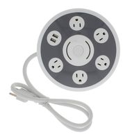 Bright-Way 5-Outlet Surge Protector with 2 USB Ports