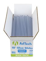 AdTech 220-115-5 10 Inch Hot Sticks Full-Size Multi-Temp 5-lb BOX All-Purpose Glue Sticks-7/16 X10 5 Pound, Clear