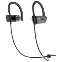 WRZ S3 Bluetooth Wireless Headphones Running Earbuds Waterproof Sports Earphones with Microphone 8-9 Hours Playtime Workout Gym Cordless Headsets for Cell Phone (Black)