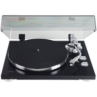 TEAC TN-400S Belt-Driven Turntable with S-Shaped Tonearm (Gloss Black)