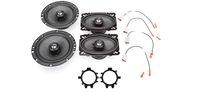 Skar Audio RPX Series Complete Speaker Upgrade Package - Fits 1999-2006 Chevrolet Silverado Pickup