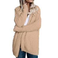 Xavigio_Women Coats Women's Thin Coat Casual Lapel Fleece Fuzzy Faux Shearling Zipper Warm Winter Oversized Outwear Jackets