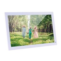 Andoer 18.5 Inch Digital Picture Frame 1366x768 High Resolution Digital Photo Frame with Remote Control and Motion Detection Sensor Support Audio Video Playing Clock Alarm Calendar Functions