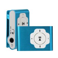 ❤️Jonerytime❤️ Mini Portable USB MP3 Player Support Micro SD TF Card 32GB Sport Music Media (Blue)