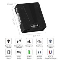 SinoTrack GPS Tracker for Vehicles,Tracking Car Waterproof Anti Lost Alarm Locator Strong Mangnet Real-time GPS Location Tracking Device for Cars Motorcycle Trucks Taxi,Support Free Platform Lifetime