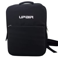 UPair Two Travel QuadcopterBackpack, 18 Inch Durable Carrying Cases with Detachable PU Panel, Water Resistant Drone Bag Two, Black
