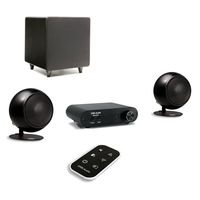 Orb Audio: Booster1 Micro Soundbar and Stereo Speaker System with EZ Voice - Remote Included - TV Sound Bar Alternative - Provides Crisp, Detailed Sound - Lifts Dialogue Above Background Noise