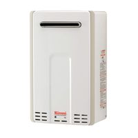 Rinnai V Series HE Tankless Hot Water Heater: Outdoor Installation
