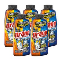 Drano Dual-force foamer clog remover, 17 fl Ounce (Pack of 5)