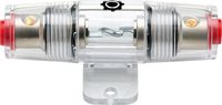 InstallGear 8/10 Gauge AWG in-Line AGU Fuse Holder with 40 Amp Fuse