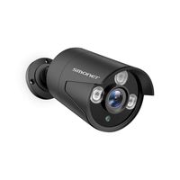 SMONET 1080P Bullet Waterproof Outdoor Indoor Security Camera with 4mm Lens High Resolution IR Cut 65Ft Night Vision,Only Use for SMONET 16CH 5-in-1 HD DVR Kits,No Power Supply, Black