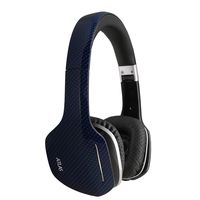 MEE audio Atlas Carbon IML Graphics On-Ear Headphones with Headset Functionality