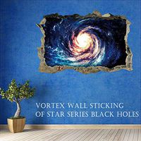 Xisheep Easter Day Home Décor ， Wall Sticker 3D DIY Family Wall Sticker Removable Mural Decals Vinyl Art Room Decor Home Decor - Blue