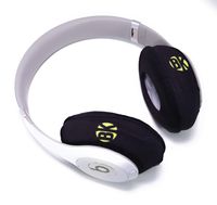 Beat Kicks Protective Headphone Covers (Regular, Solid Black)