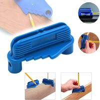 Multi-Function Offset Scriber Center Pencils Marking Tool Rockler Center Criber Line Scriber Woodworking Marking Center Finder Tool Yoruii Blue