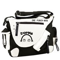 Siawasey One-Punch Man Anime Saitama Cosplay Backpack Messenger Bag Shoulder Bag