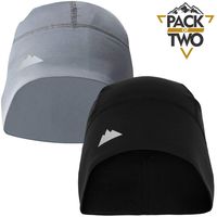 Skull Cap/Helmet Liner/Running Beanie - Ultimate Thermal Retention and Performance Moisture Wicking - Fits under Helmets
