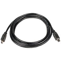 Seismic Audio SA-USB6, 6' 5-Pin to 5-Pin Mini USB Male Cable, USB 2.0 B Type