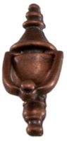 Classics Dollhouse Miniature Traditional Working Door Knocker in Oil Rubbed Bronze