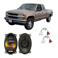 Compatible with Chevy CK Pickup 1988-1994 Front Dash Factory Replacement HA-R46 Speakers New