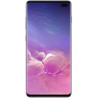 Samsung Galaxy Cellphone - S10+ Plus AT&T Factory Unlock (Black, 128GB) (Renewed)