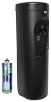Aquverse A3500-K Hot/Cold Bottleless Water Cooler with Filter and Install Kit Black