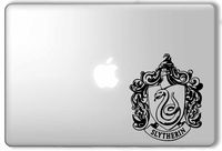 HVD-Slytherin House Crest Hogwarts Harry Potter - Apple Macbook Laptop Vinyl Sticker Decal