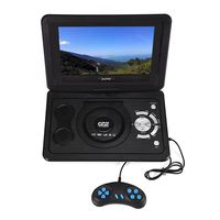 DVD Player, Asixx Portable DVD Player, 10.1inch HD TV Portable DVD Player 800480 Resolution 16:9 LCD Screen, 270 Degree Rotation, Compatible with AVI EVD DVD, SVCD, VCD, CD, CD-R/RW, MPEG-4 and JPG(US