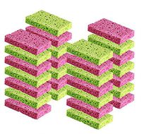 Cleaning Scrub Sponge by Scrub-it - Scrubbing Dish Sponges Use for Kitchens, Bathroom & More - 24 Pack -Colors May Vary-