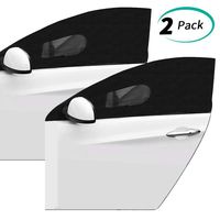 Allnice Car Window Shade 2 Pack Car Sun Shade Blocking UV Rays Car Mosquito Net Covers Front Side Windows Protects Baby Kids and Pets Fit for Most Cars Trucks and SUVs