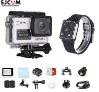 SJCAM SJ8 PRO Kit{SJ8 PRO Camera with Accessories, SJCAM Remote Watch}4k/60fps Sports Cam with Ambarella H22 Sensor,EIS,170°Wide-angle 2.33" Touchscreen,1200mAH Battery for Underwater,Outdoor Activity