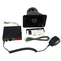 FreeTec Amplifier Police Siren 8 Tones Emergency Loudspeaker