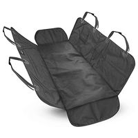 Pet Union Luxury Car Seat Cover/Hammock for Rear Bench (for Large & Small Dogs), Simple Installation & Easy to Clean, Protect Your Car, 100% Waterproof, Anti-Slip Design, Travel Worry-Free