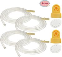 Nenesupply Compatible Tubing for Medela Pump in Style Breastpump Not Original Medela Pump Parts Not Original Medela Pumpinstyle Parts Tubes 2 Valve 2 Membrane Replace Medela Tubing Medela Pump Tubes