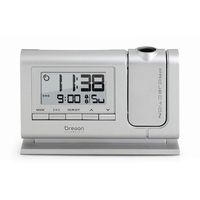 Oregon Scientific Projection Clock with Atomic Time Alarm Calendar LCD Display
