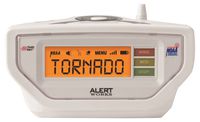 Alert Works Weather Radio All Hazard Radio,White (EAR-10WH)