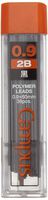 Kokuyo Campus Mechanical Pencil Lead, 0.9mm, 2B (PSR-C2B9N)