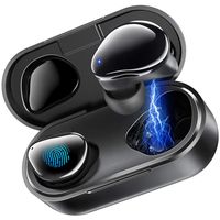 Wireless Earbuds, MEGIVEZ Bluetooth 5.0 Headphones 6H Continuous Playtime Touch Control Waterproof TWS Stereo in-Ear Earpiece with Charging Case, Deep Bass Built-in Mic Sports Bluetooth Headset