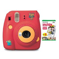 Fujifilm instax Mini 9 Instant Camera (Disney Toy Story 4 Edition) with Film Pack (20 Sheets) Bundle (2 Items)