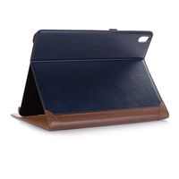 Hulorry Smart Case for iPad Pro 12.9 Inch 2018, iPad Case for Kids/Men/Women, [Support Apple Pencil Pair & Charging], with ID Card/Cash Slot Screen Protector Stand Case for iPad Pro 12.9" 2018- Blue