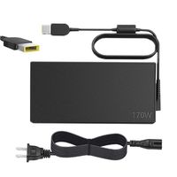 AC Charger for Lenovo ThinkPad P50 P51 P52 P70 P71 P1 W540 W541 T540P Y530 ADL170SDC3A ADL170NDC3A ADL170NLC3A 888015042 59387522 45N0375 Laptop Power Supply Adapter Cord