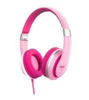 Elecder i41 Kids Headphones, Headphones for Kids Children Girls Boys Teens Foldable Adjustable On Ear Headphones with 3.5mm Jack for iPad Cellphones Computer MP3/4 Kindle Airplane School Pink/Purple