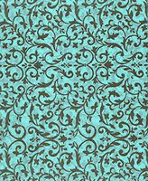 Gift Wrapping Aqua Chocolate Florentine Tissue Paper