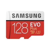 Samsung MicroSD EVO Plus 100MB/s (U3) Micro SDXC Card with Adapter & Memory Card Reader (MB-MC128GA) (128GB)