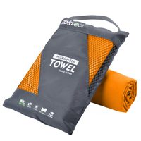 Rainleaf Microfiber Towel,Orange,40 X 72 Inches