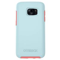OtterBox SYMMETRY SERIES Case for Samsung Galaxy S7 - Retail Packaging - BOARDWALK (BAHAMA BLUE/CANDY PINK)
