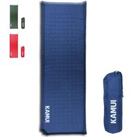 KAMUI Self Inflating Sleeping Pad - 2 Inch Thick Camping Pad Connectable with Multiple Mats for Tent and Family Camping (Blue)