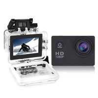 YUNTAB Sport Action Camera Vlog DV, HD 1080P 2.0 inch, 5MP, 120 Degree Wide-Angle, 30m Underwater Waterproof Camcorder(Black)