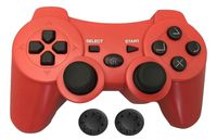 Bek Design Wireless controller for Playstation 3 PS3 (Red)